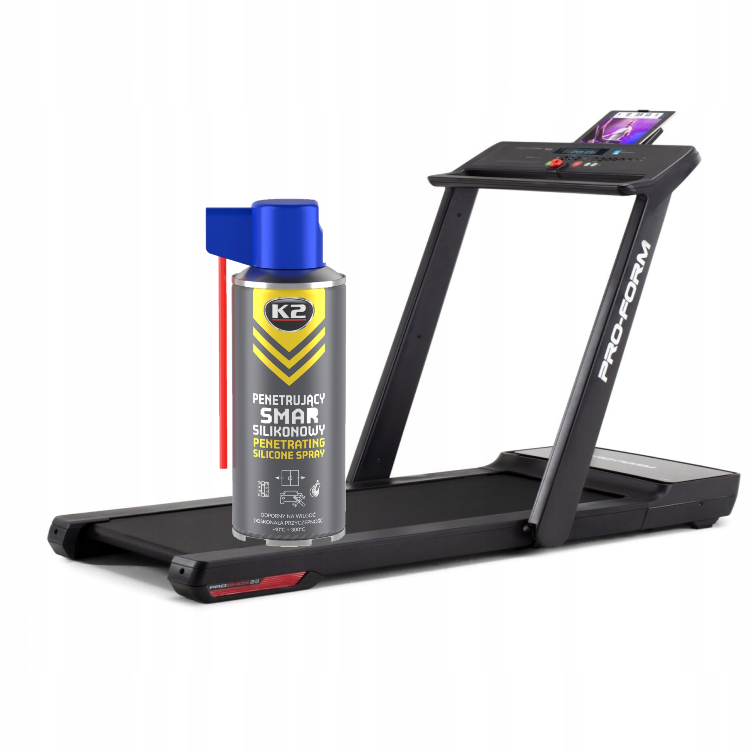 Najlepszy Smar Silikonowy Do Bieżni 400ML K2