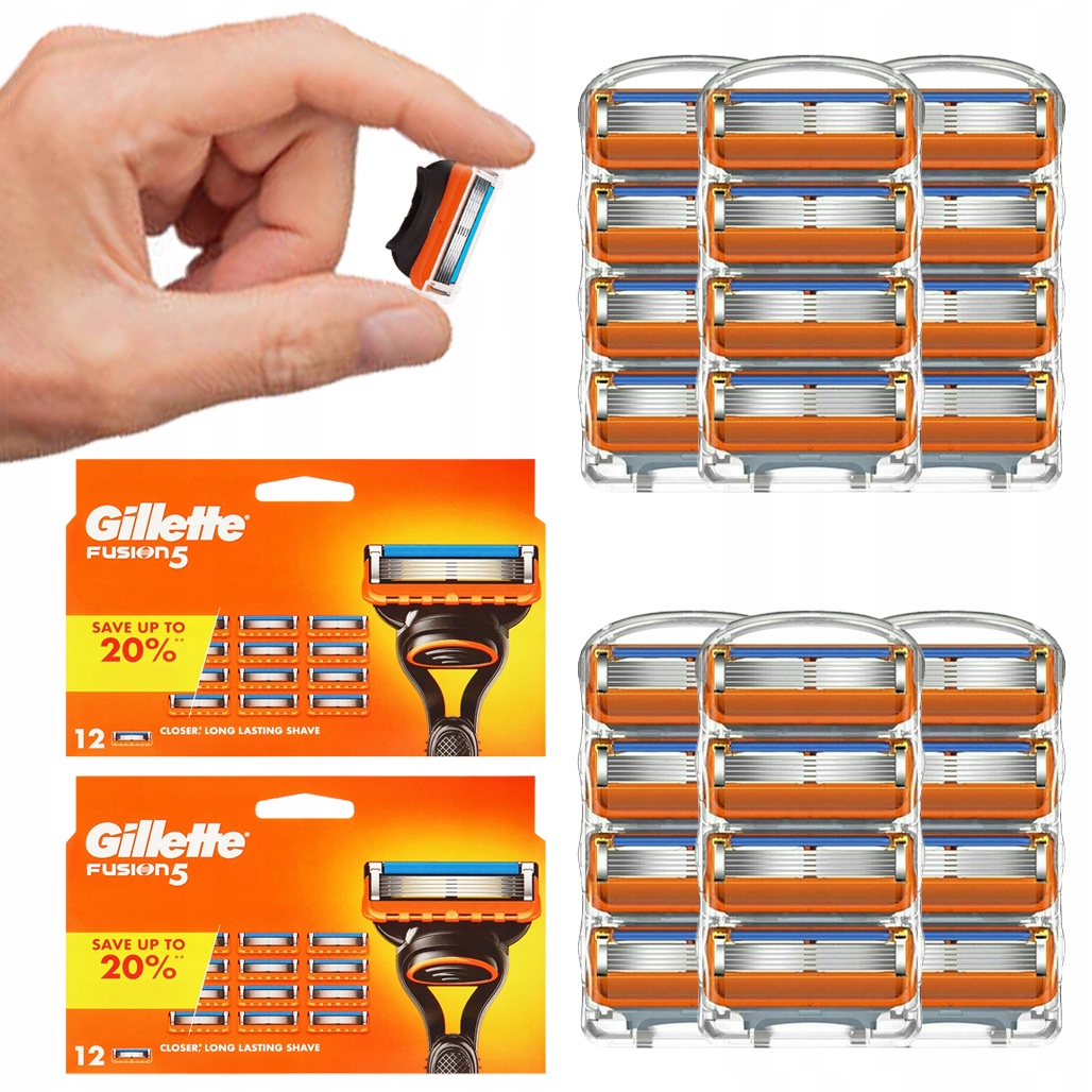 Originální Vyměnitelné Nůžky Pro Strojky Gillette Fusion 5 x24