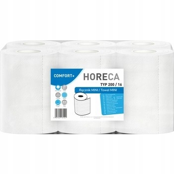 Levně Horeca Comfort+ Papírový ručník Mini Typ 200/16 40M 6 rolí 2-vrstvý