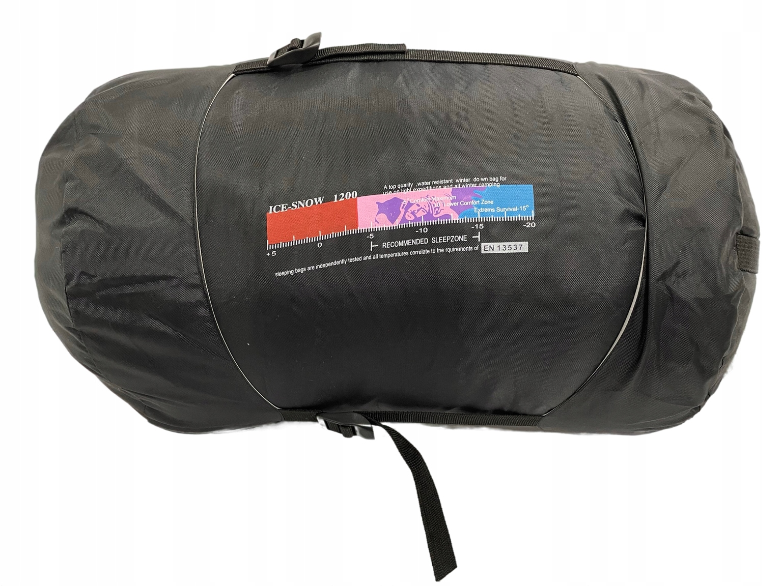 Śpiwór turystyczny zimowy 1200g