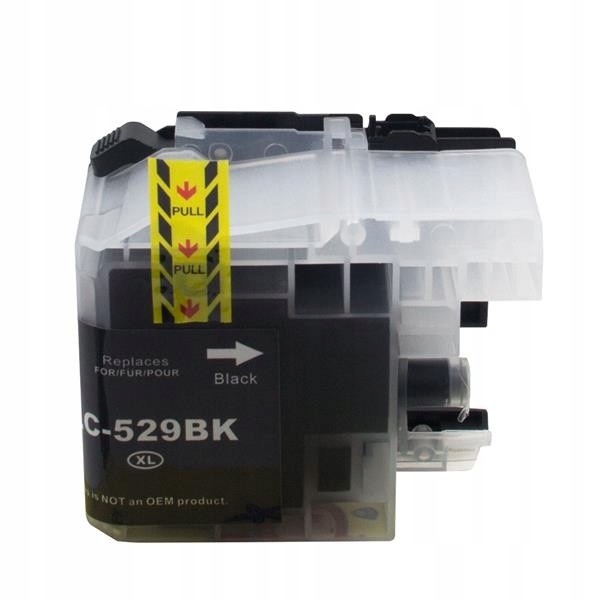 Tusz Zamienny do Brother LC529XLBK DCP-J100 DCP-J105 MFC-J200 black czarny