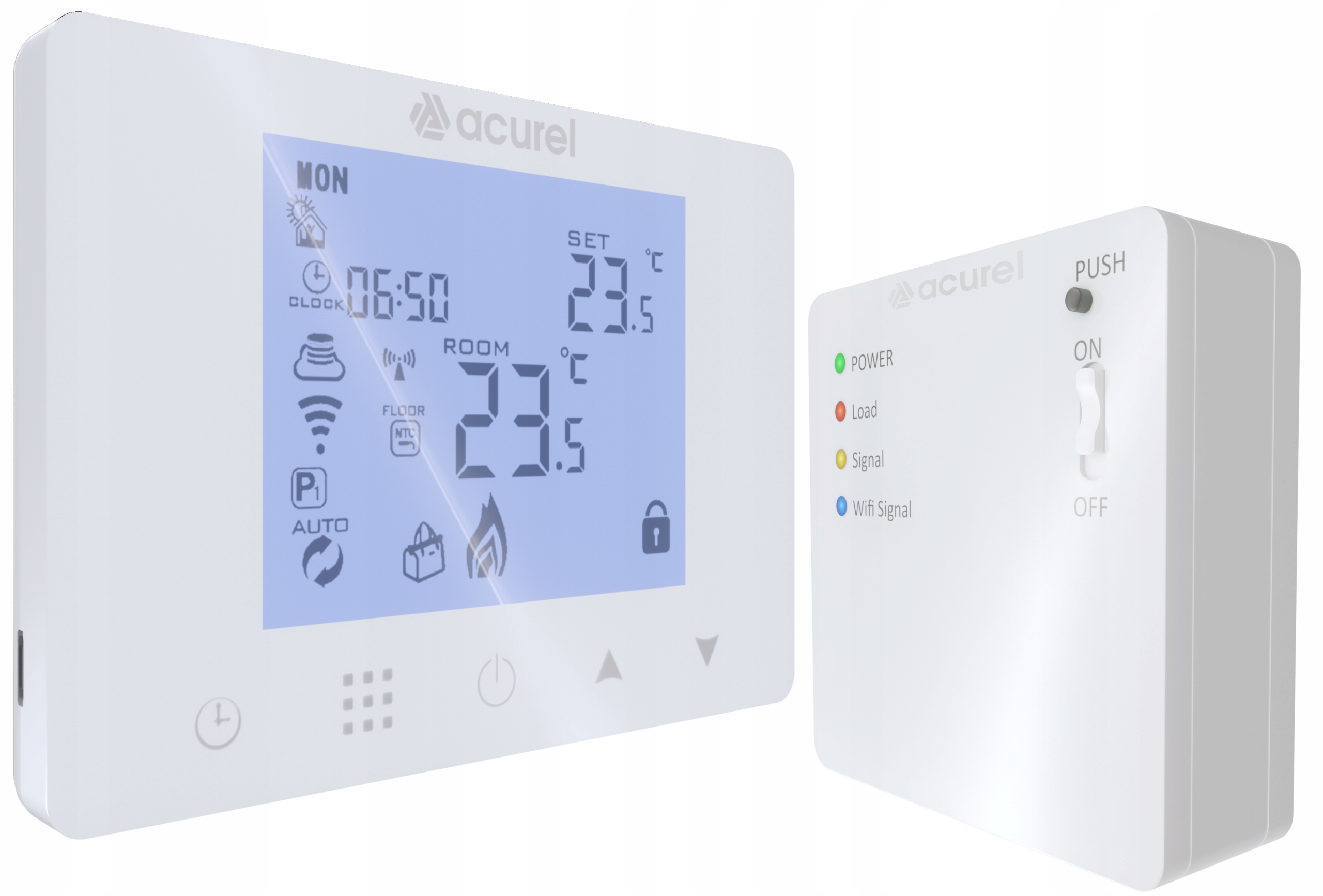 TERMOSTAT BEZPRZEWODOWY REGULATOR POKOJOWY WIFI Rodzaj sterownik