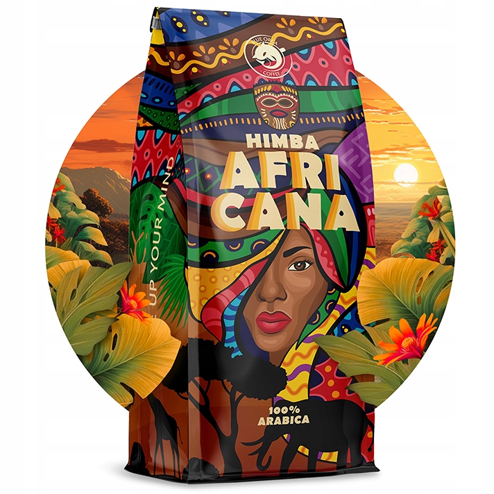 KAWA ZIARNISTA AFRICANA HIMBA Świeżo Palona 1KG - 100% ARABICA - BLUE ORCA Rodzaj kawa czarna