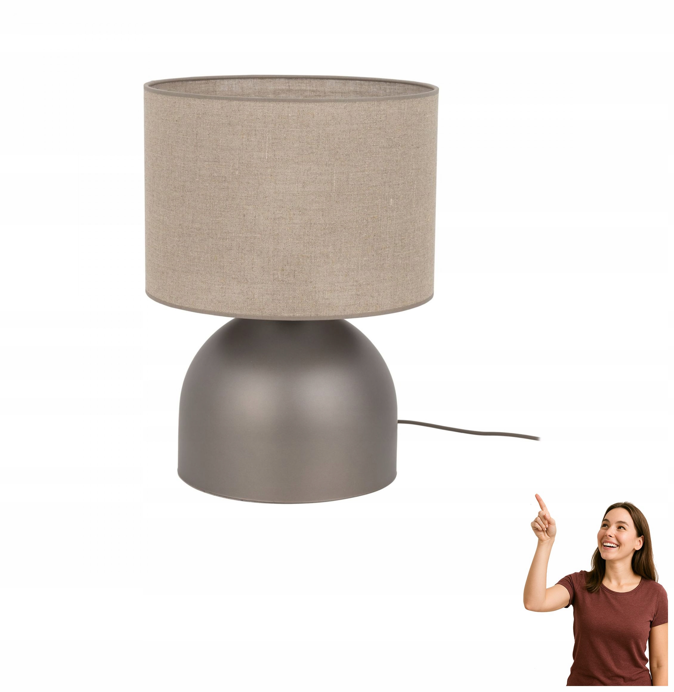 Stolová lampa Tami New Brown 16195 Tk Lighting