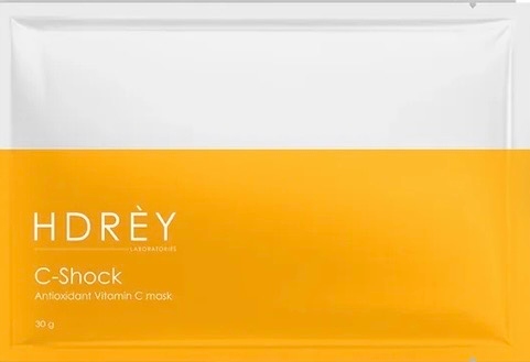 HDRÈY Hdrey C-shock Antyoksydacyjna maska w płacie z witaminą C 1 sztuka