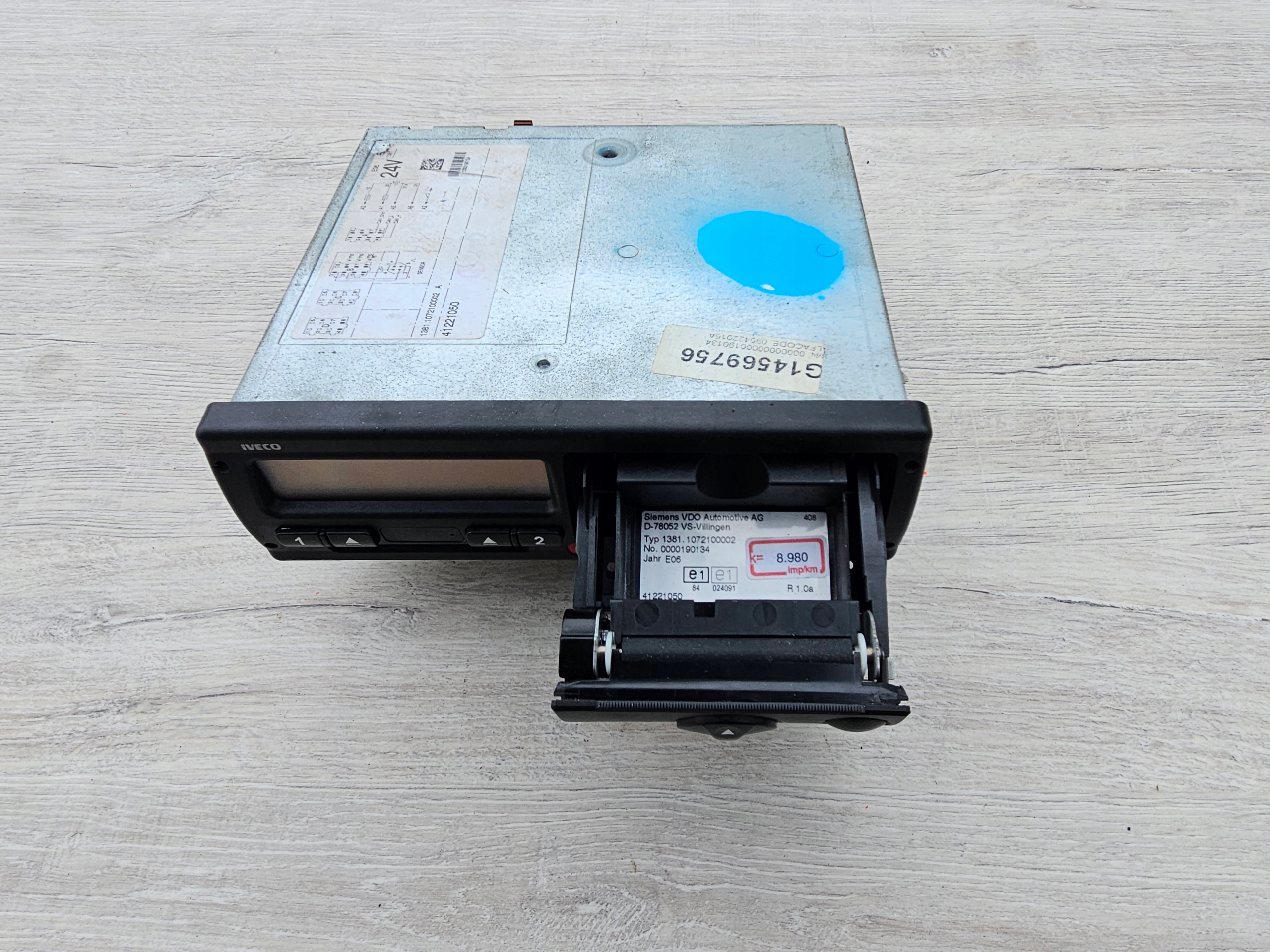 TACHOGRAF TACHO SIEMENS VDO D-78052