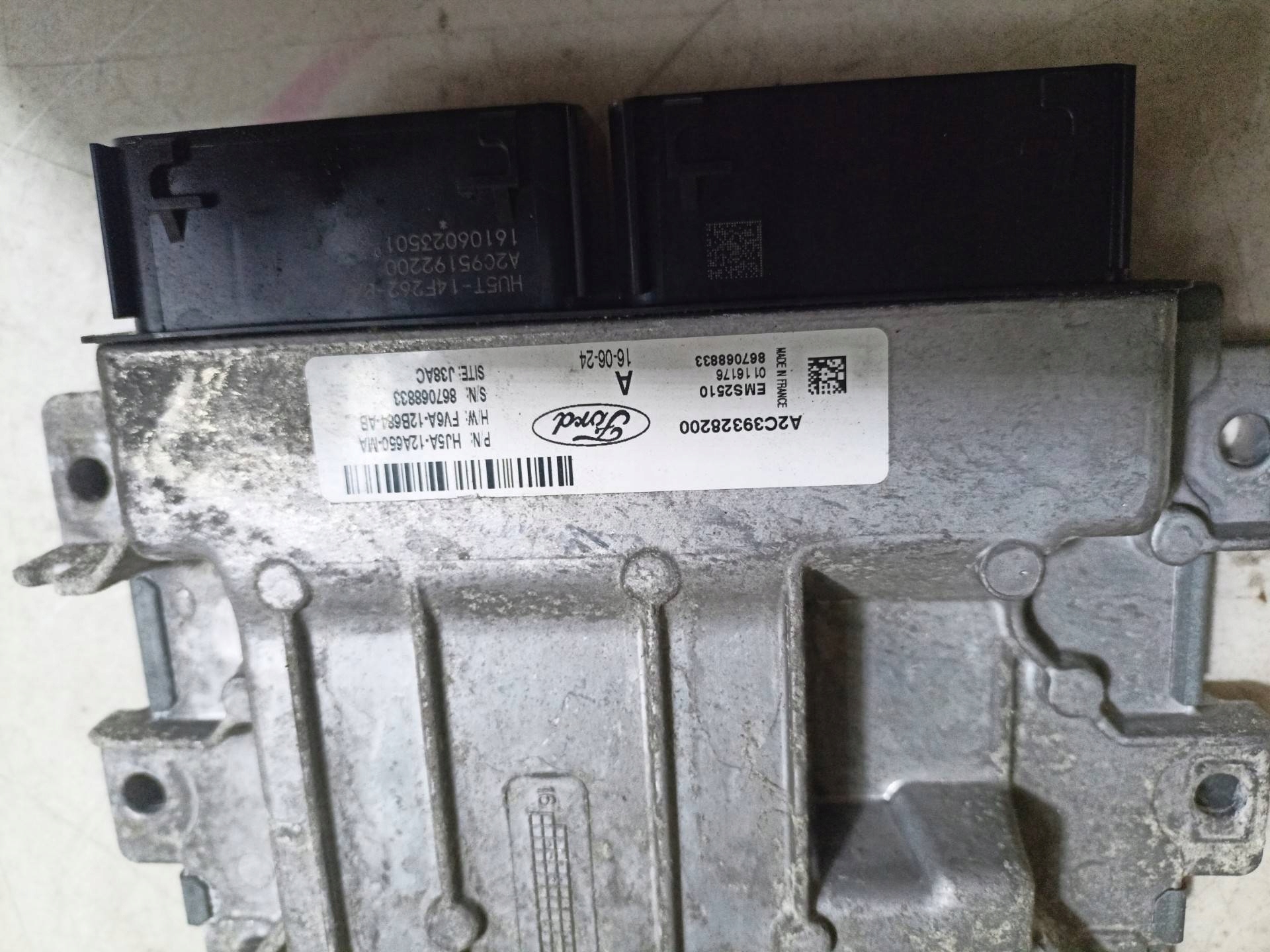 control unit of the engine Ford Escape 3 C520 facelift 2017 HJ5A-12A650-MA