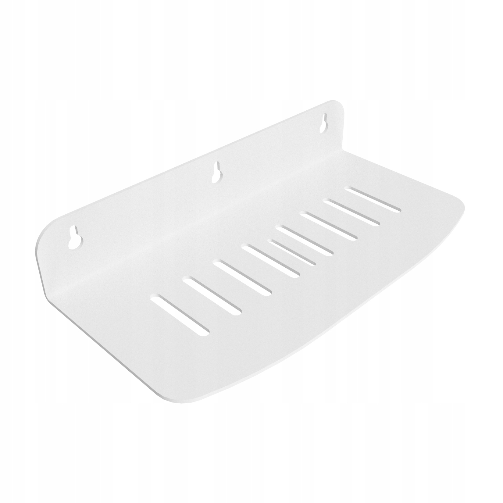 Metalowy uchwyt półka na ścianę dla konsoli PlayStation 5 PS5 Slim biały