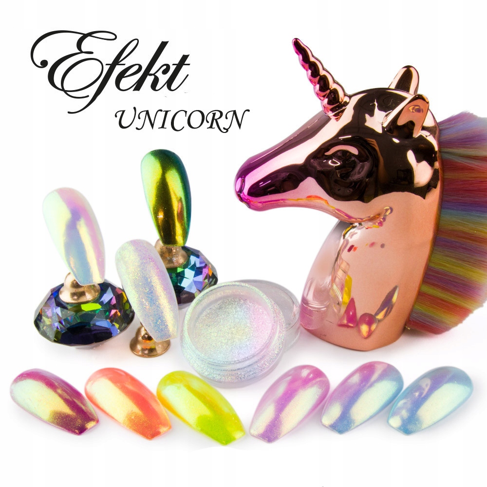 slay PYŁEK UNICORN DO PAZNOKCI EFEKT JEDNOROŻCA OZDOBA MOLLYLAC Rodzaj Pyłek