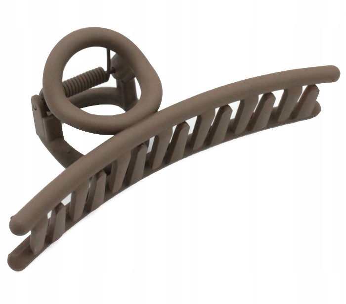 

Klamra Do Włosów Szczęka Mat Łuk 11 cm Ciemny Brąz