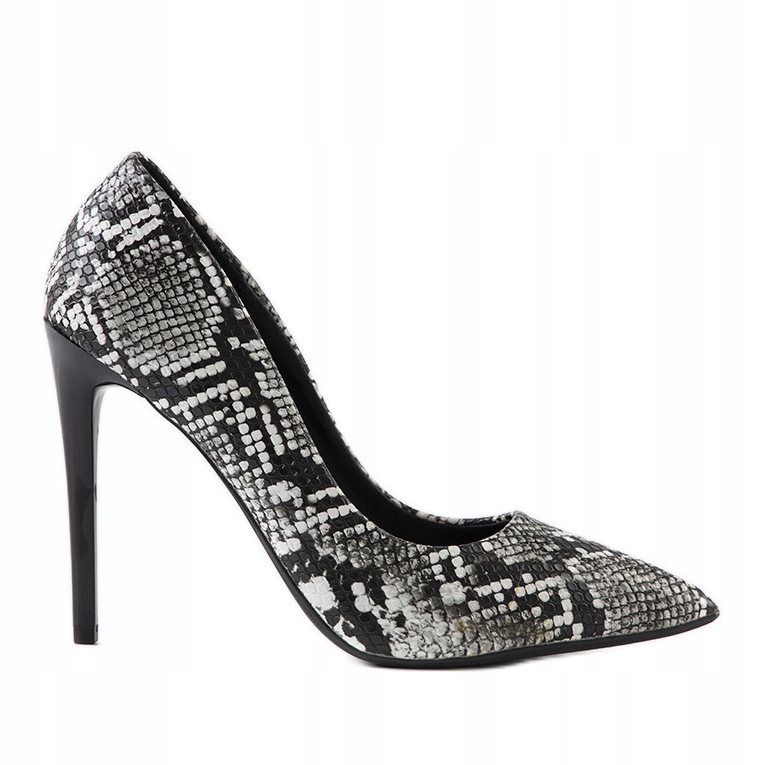 

Białe Czarne Skóra ekologiczna Buty r.39