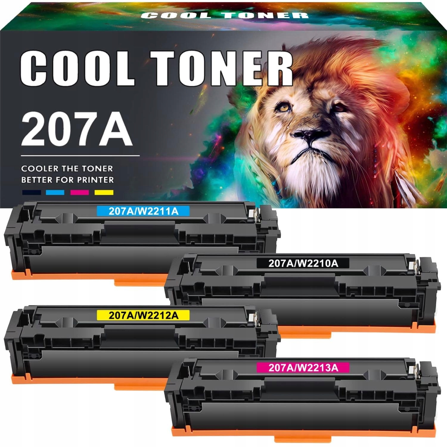 Cool Toner 207A Kompatibilní toner jako náhrada za Hp 207A 207X