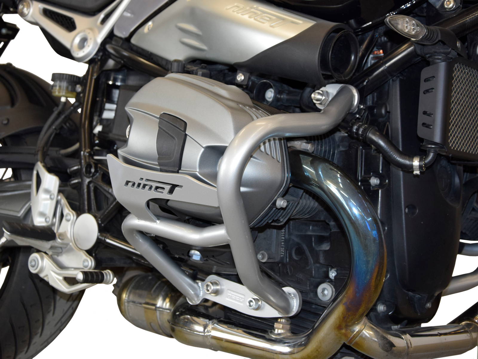 GMOLE HEED для BMW R Nine T (2014 - 2016) - сріблястий