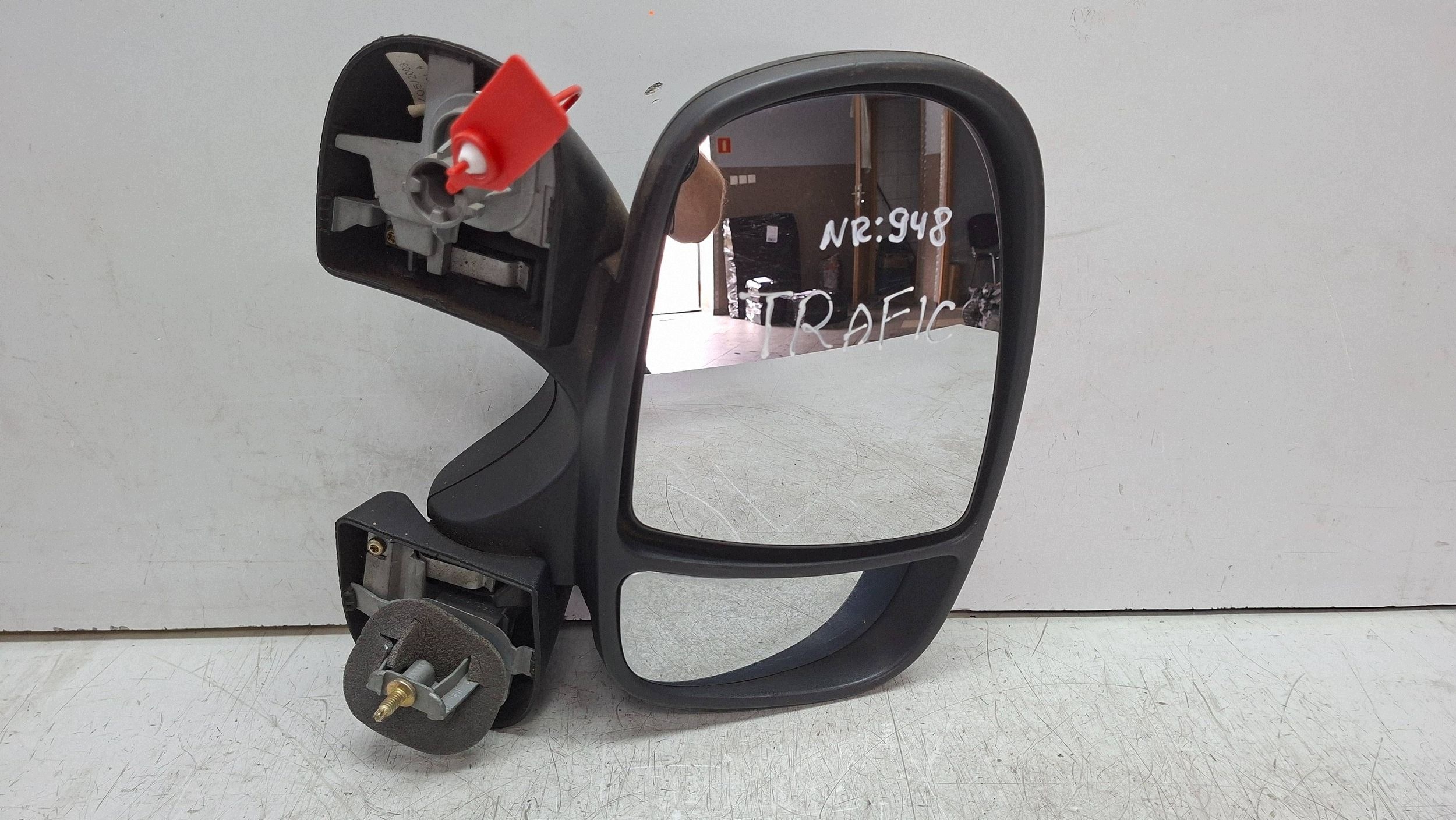 mirror right manually RENAULT TRAFIC II VIVARO A 2001
