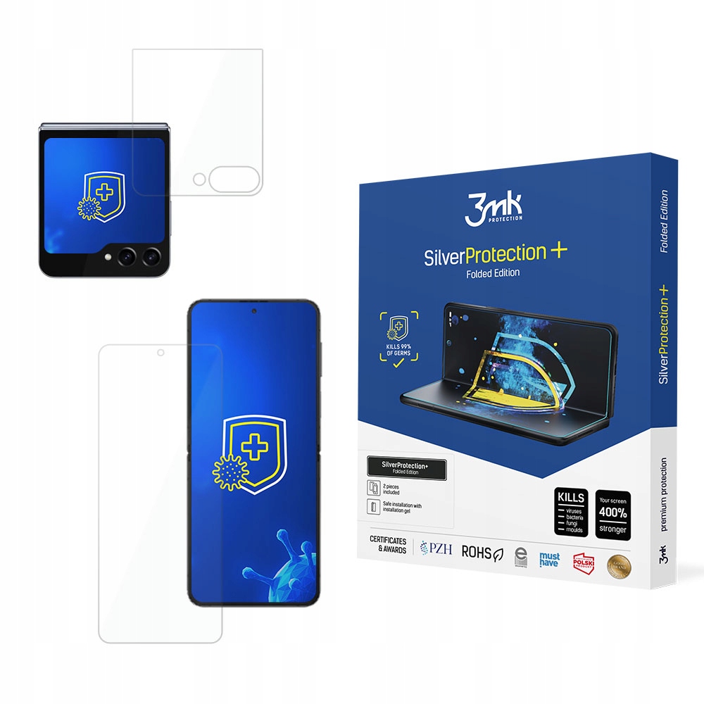 Folia ochronna do Samsung Galaxy Z Flip 5, 3mk SilverProtection+ Folded