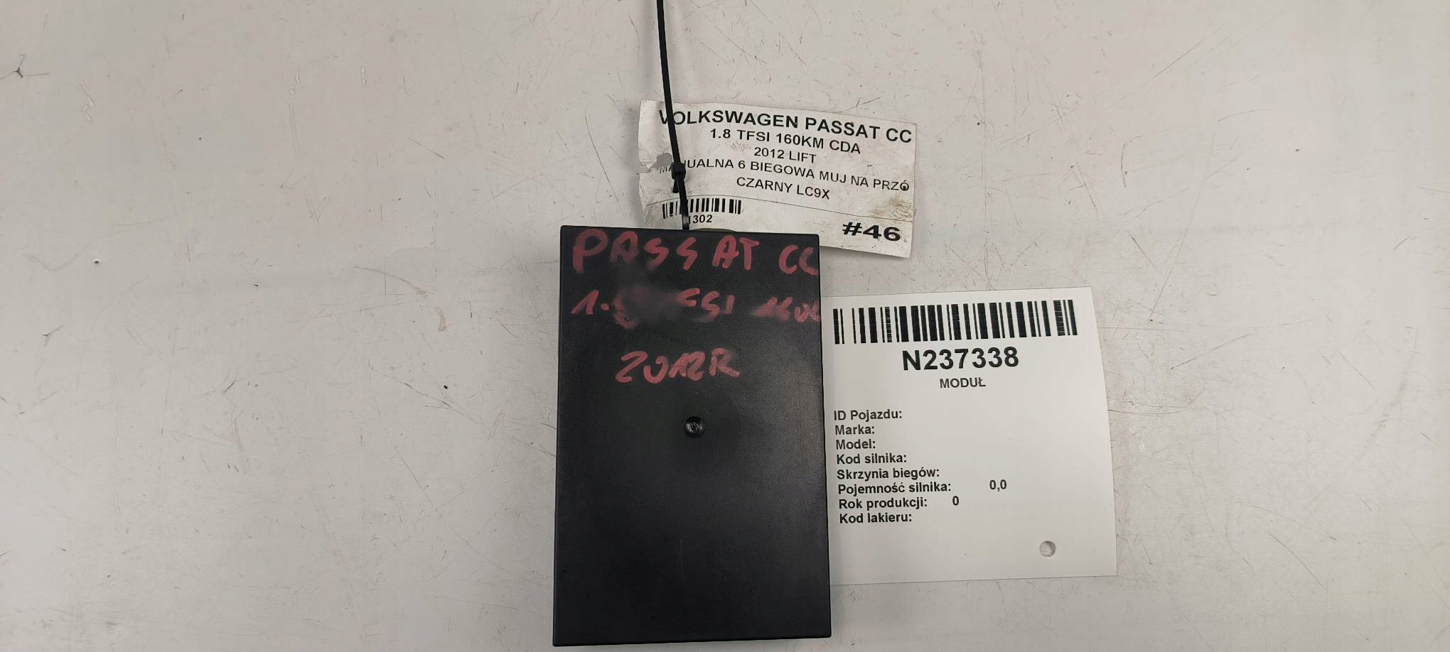 Unité commande confort 3AA959433 VOLKSWAGEN PASSAT B7