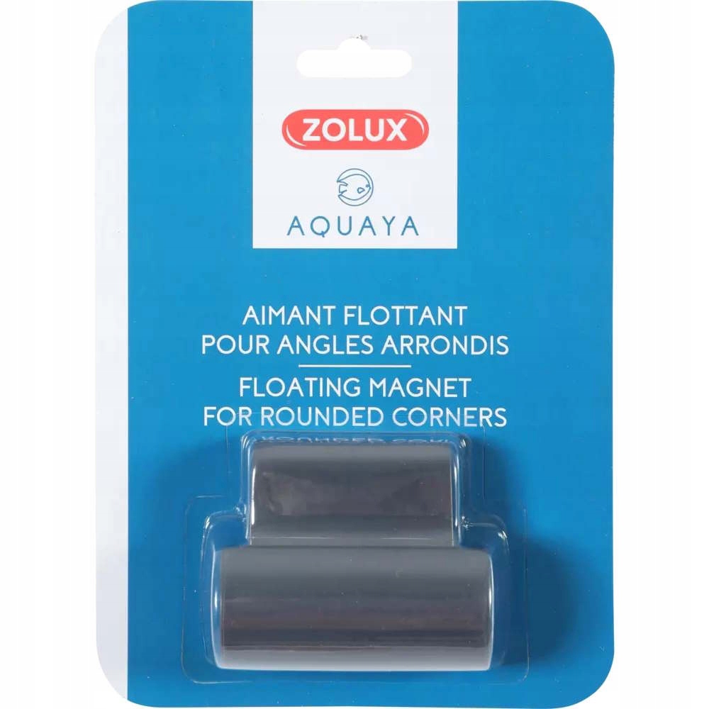 Levně Plovoucí Magnetický Čistič Skel Akvária Aquaya, Zaoblený Povrch