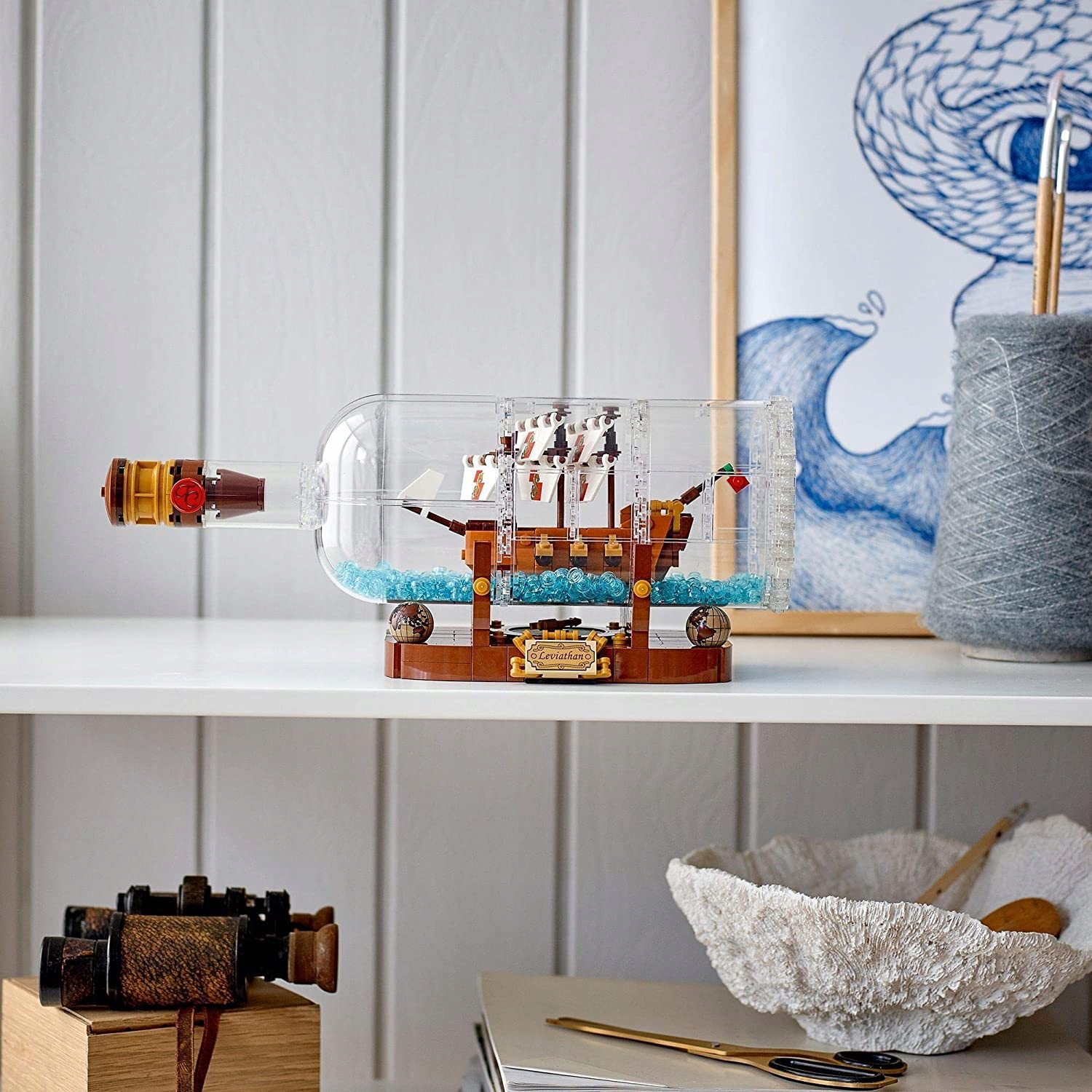 KLOCKI LEGO IDEAS 92177 STATEK W BUTELCE Nazwa zestawu Statek w butelce