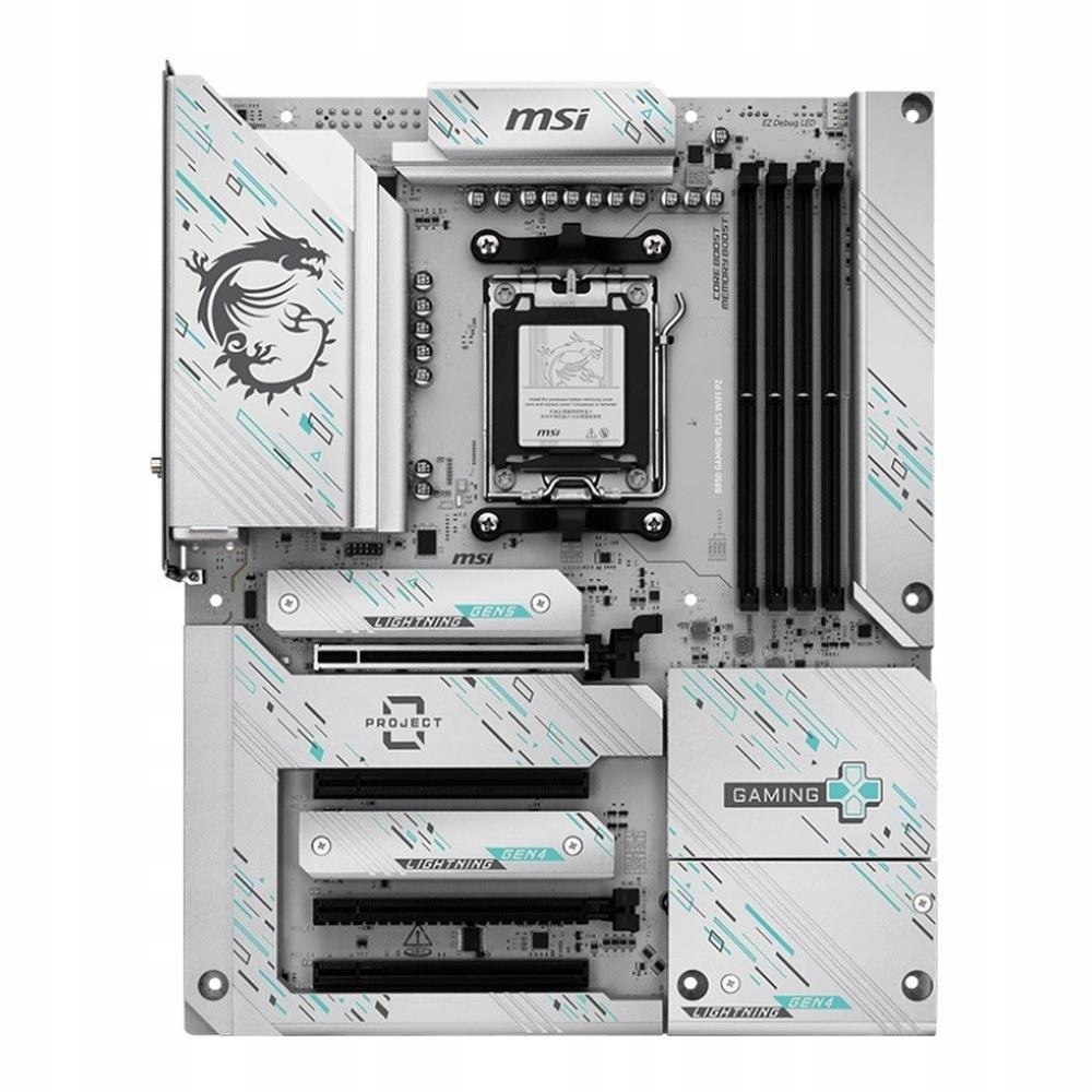Doska Msi B850 Gaming Plus Wifi Pz /amd B850/DDR5/SATA3/M.2/ USB3.1/WiFi/ B