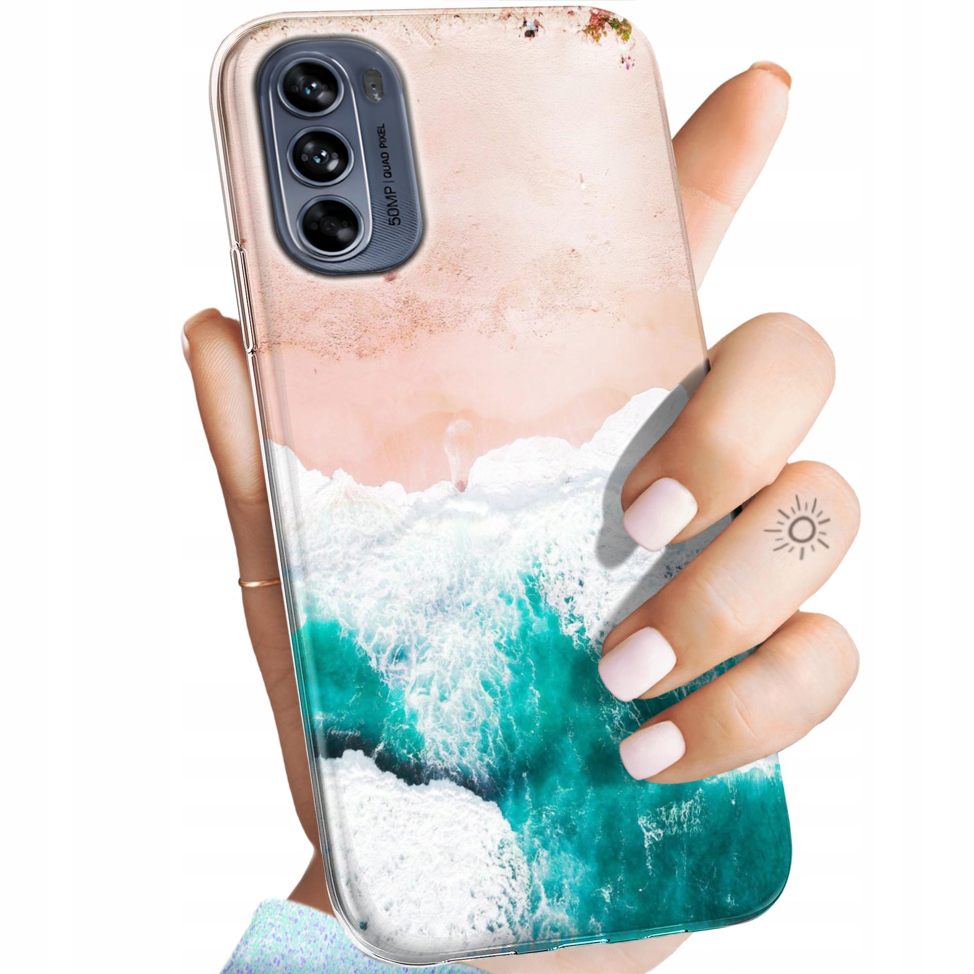 Etui Do Motorola Moto G62 5G Natura Przyroda Krajobrazy Obudowa Case