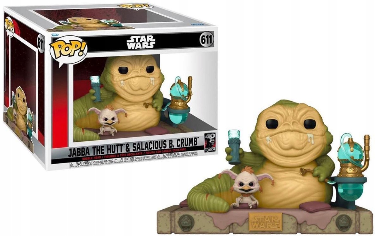 Funko Pop! Star Wars 611 Jabba with Salacious