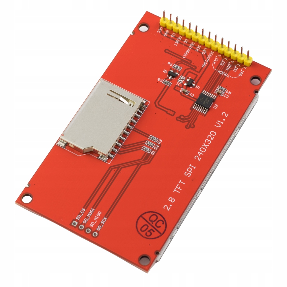 Wyświetlacz TFT Arduino 2,8" SPI ILI9341 SD Stan opakowania oryginalne