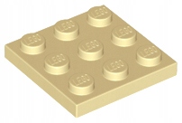 

Lego 11212 Płytka 3x3 Piaskowa Nowa (1g)
