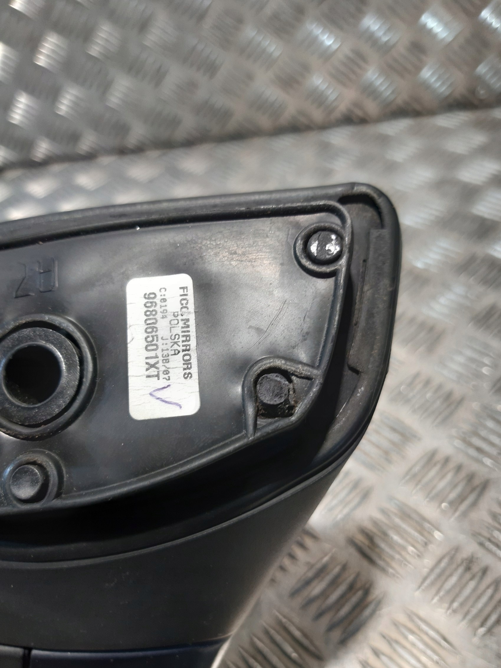 PEUGEOT 207 mirror right electrics 9 PIN k: EZW 96806501XT