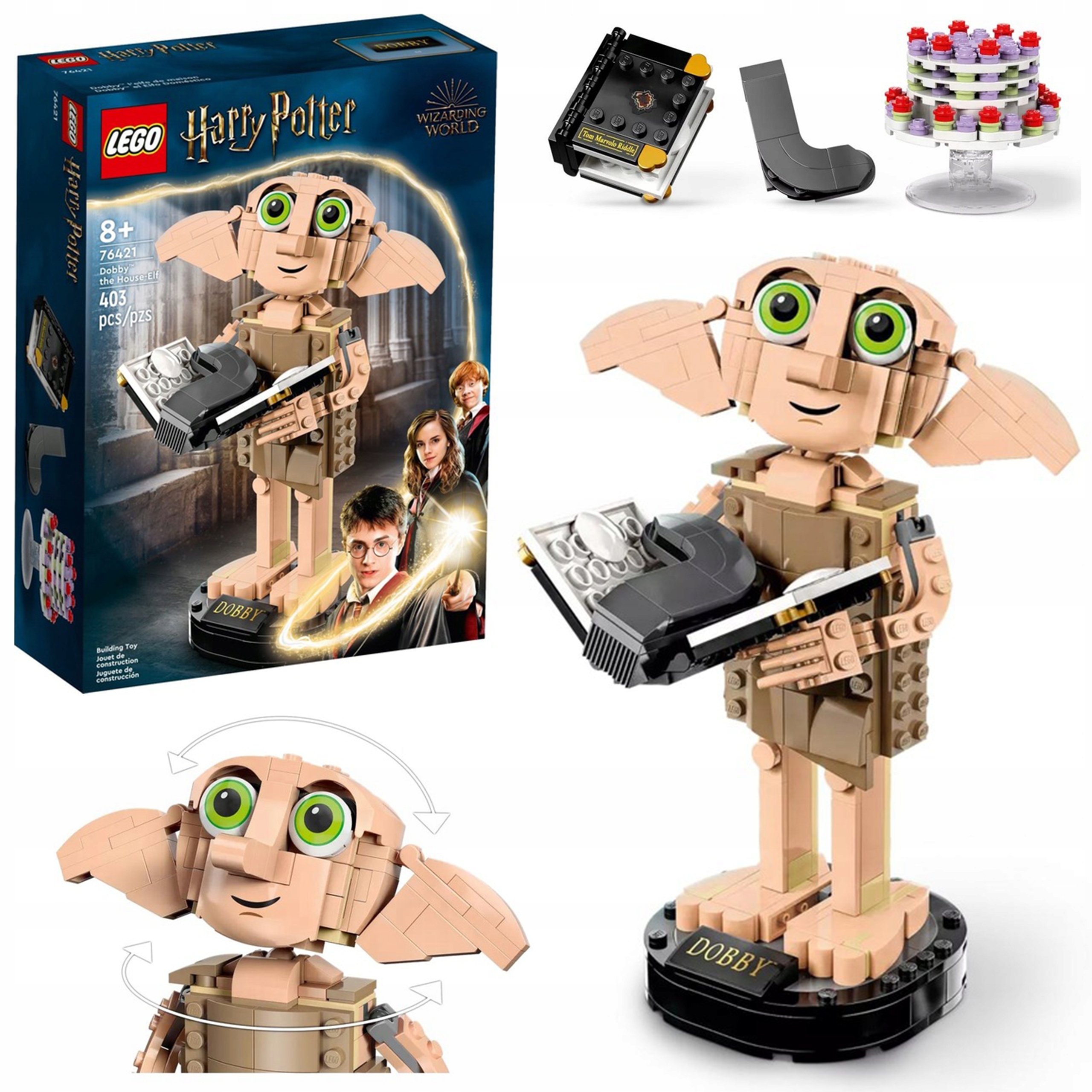 Lego Harry Potter 76421 Zgredek, skrzat domowy