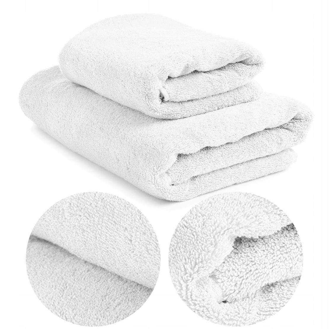 

Komplet ręczników 70x140 50x100 zestaw 2 sztuki