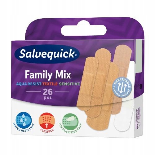 

Salvequick family mix, 26 szt