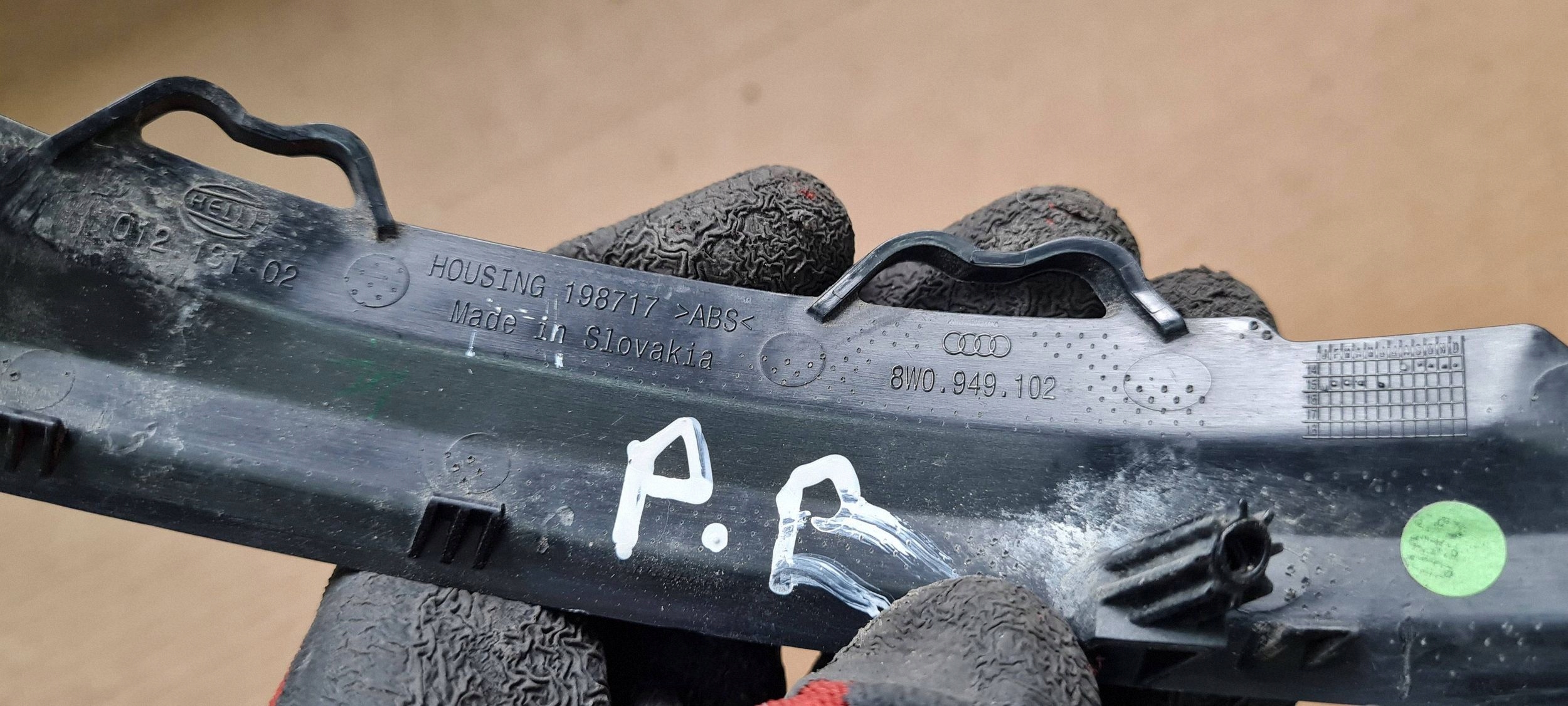 A4 B9 8W blinker indicator mirrors right front 8W0949102