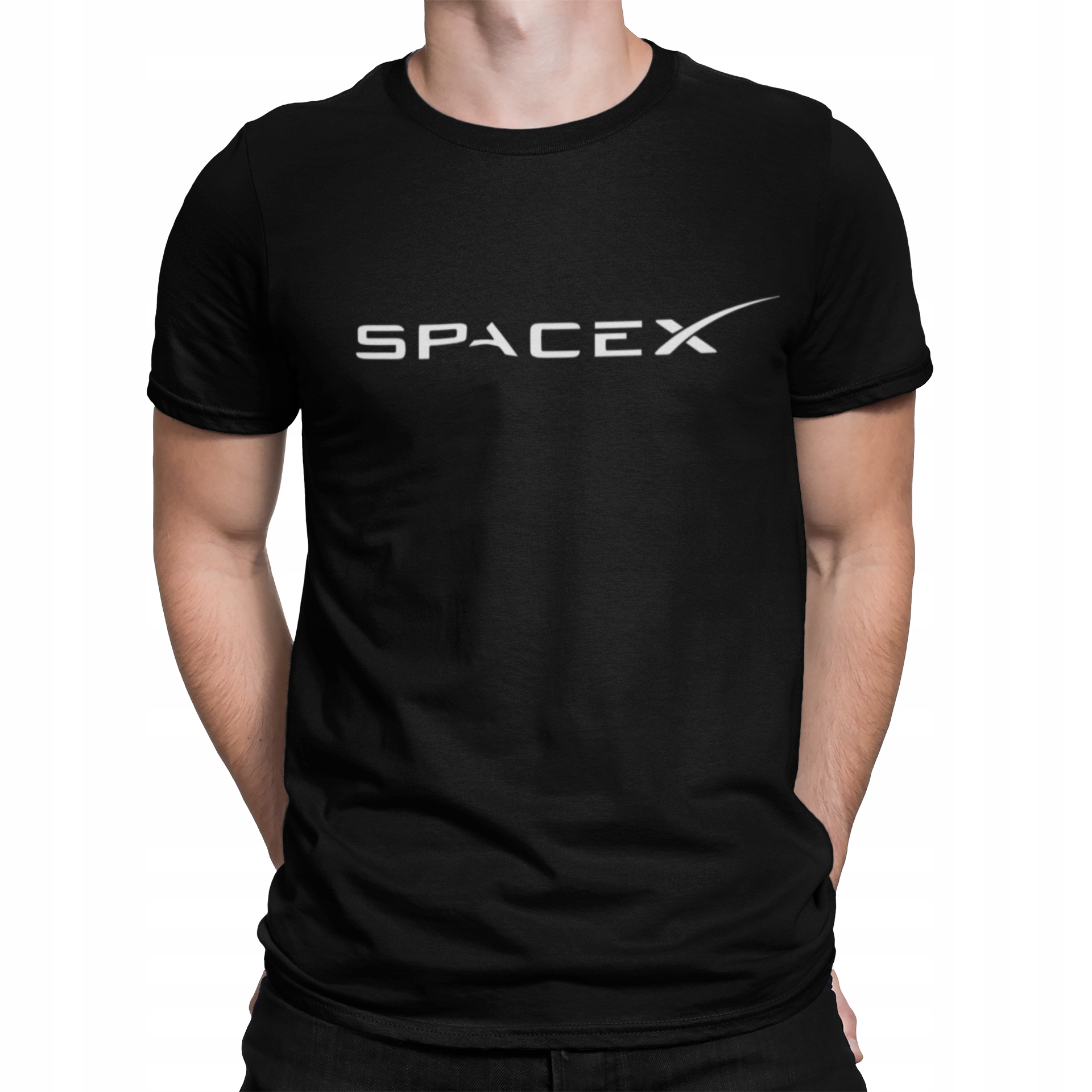 

Koszulka Męska Nasa Spacex Kosmos Rakieta Mars
