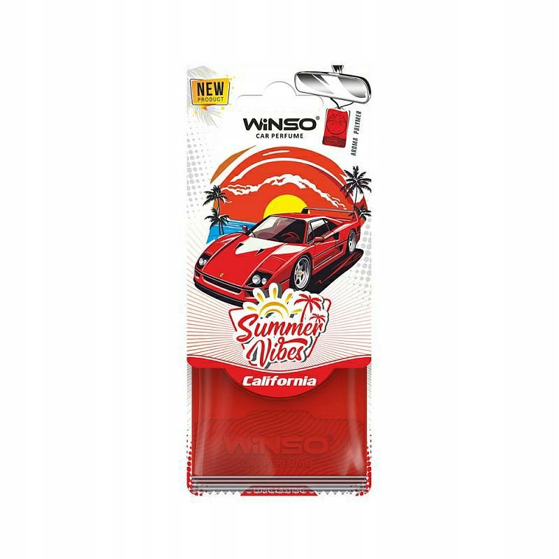 Zawieszka Samochodowa Zapachowa Listek California do Auta Winso Summer
