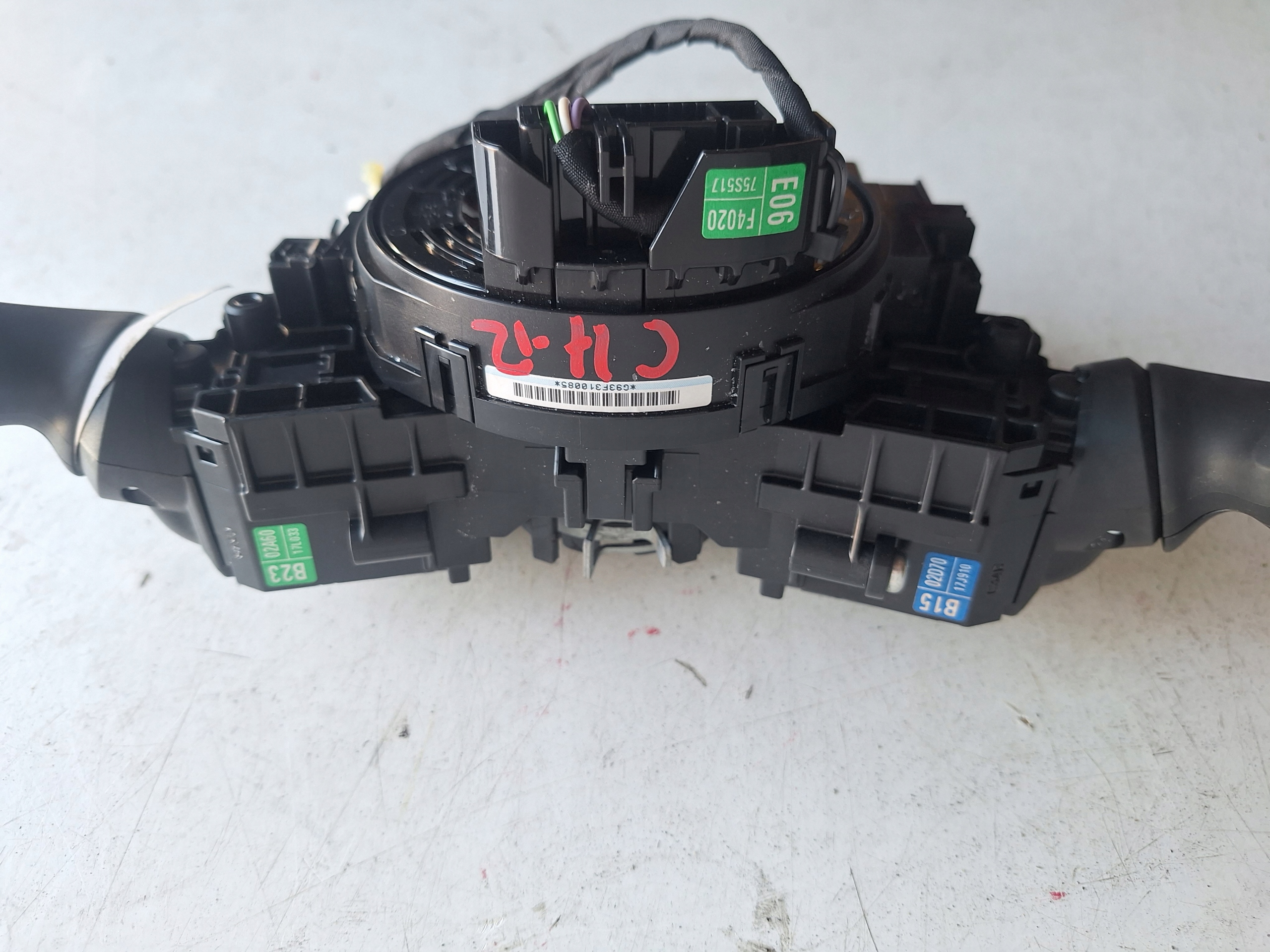 TOYOTA CH-R II 23-> steering wheel levers and controls + ring airbag