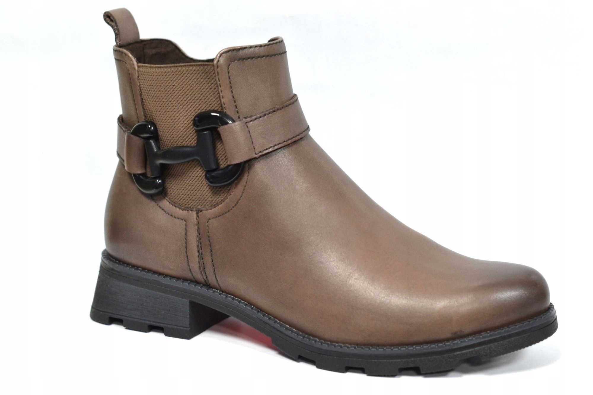 Caprice 25428-41 Kotníkové Boty Dýky Taupe Nappa VEL.38