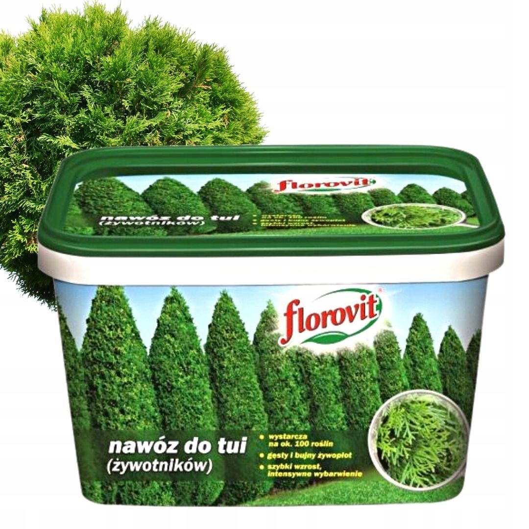 

Nawóz do Tui Żywotników Iglaków Florovit 4 kg