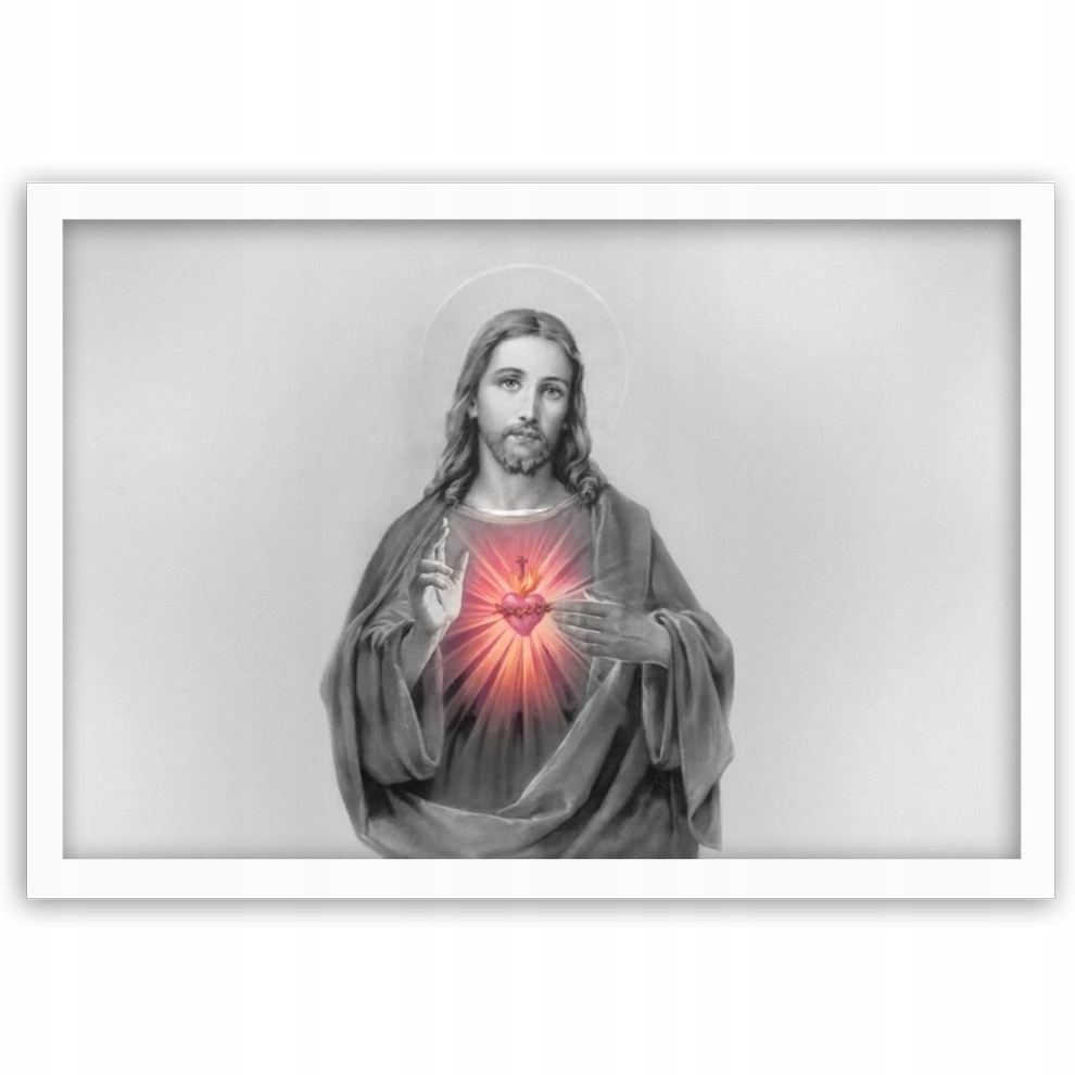 

Plakat w ramie 120x80 Pan Jezus
