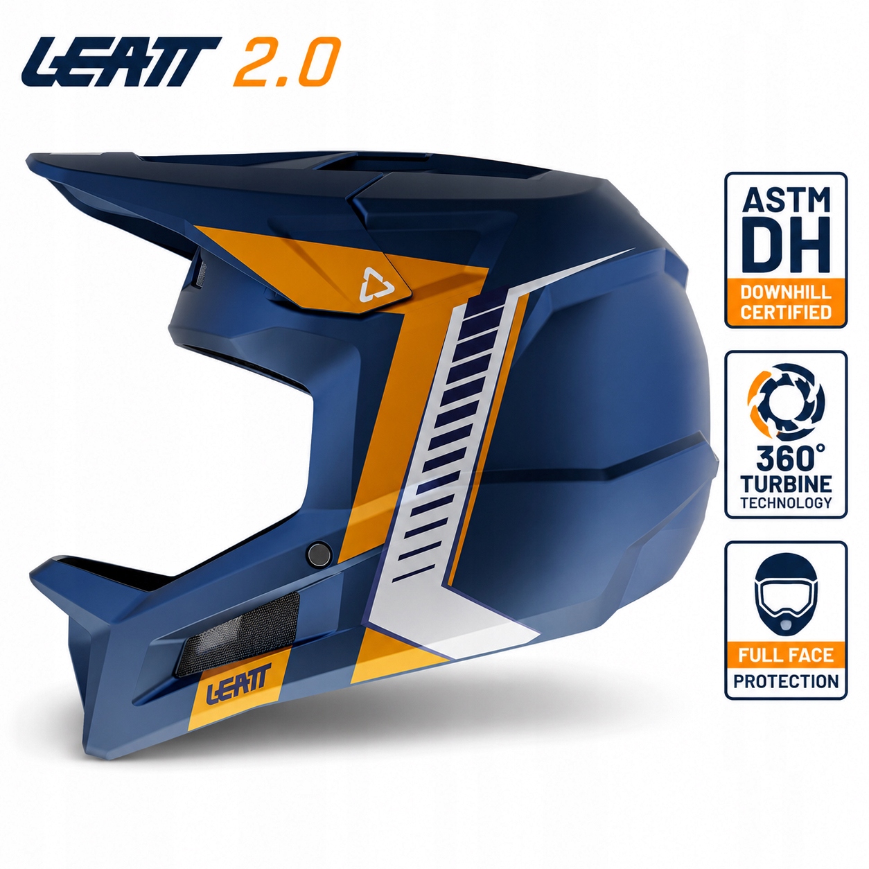 Helma Leatt Mtb Gravity 2.0 modrá Velikost L