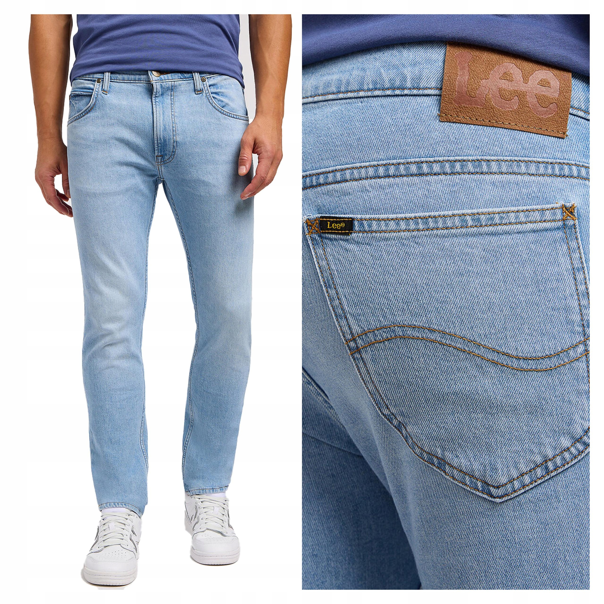 Pánské přiléhavé džínové kalhoty Lee Rider 31/34