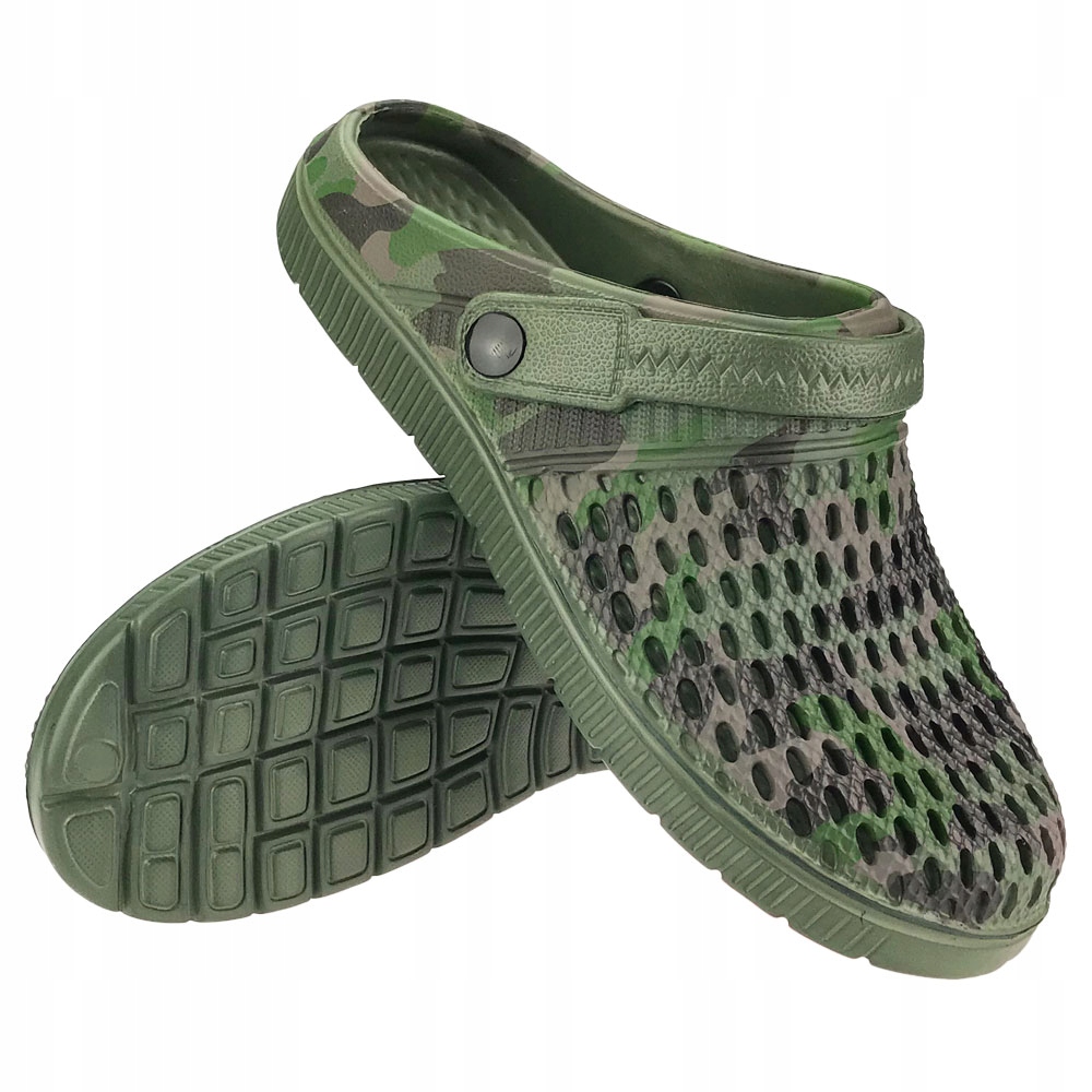 

Chodaki kroksy piankowe Light Camo zielone 41