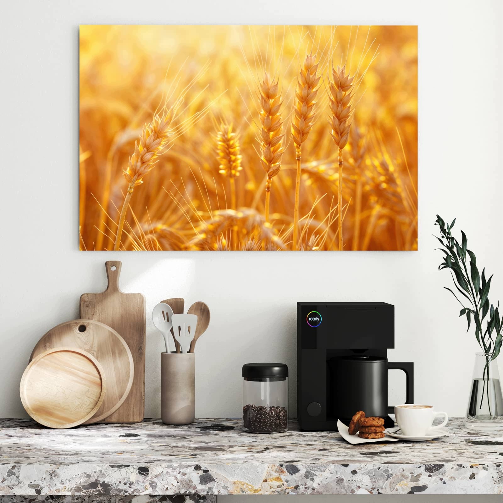 Magnetická tabule Zlaté Klosy Večerní Světlo 90 × 60 cm