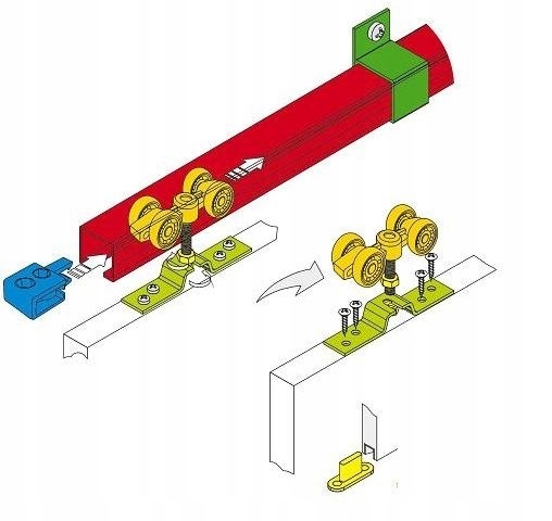 POLSKIE DRZWI PRZESUWNE LOTOS "70" STOLDREW Marka Stoldrew