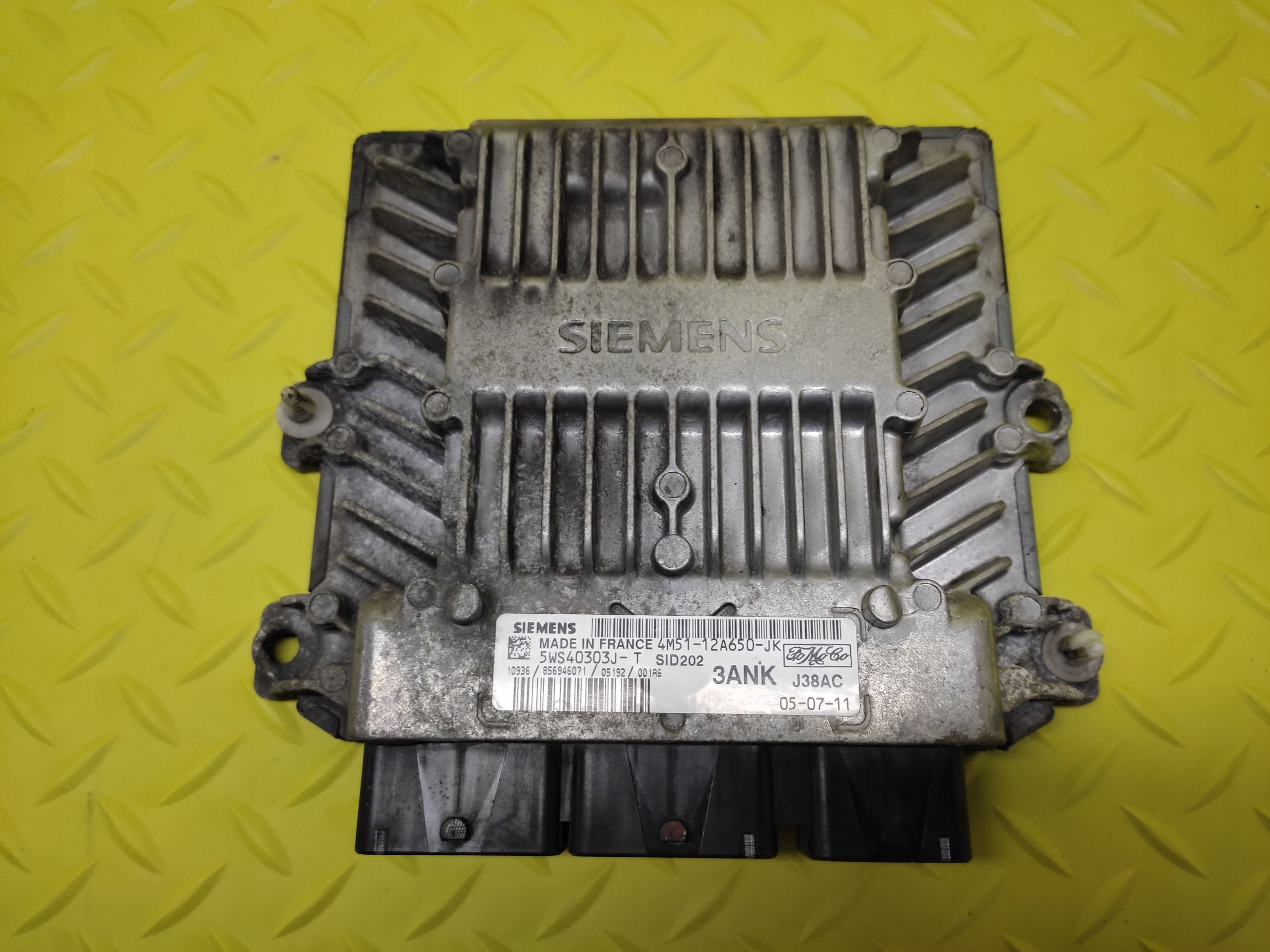 FORD FOCUS II control unit of the engine 4M5112A650JK