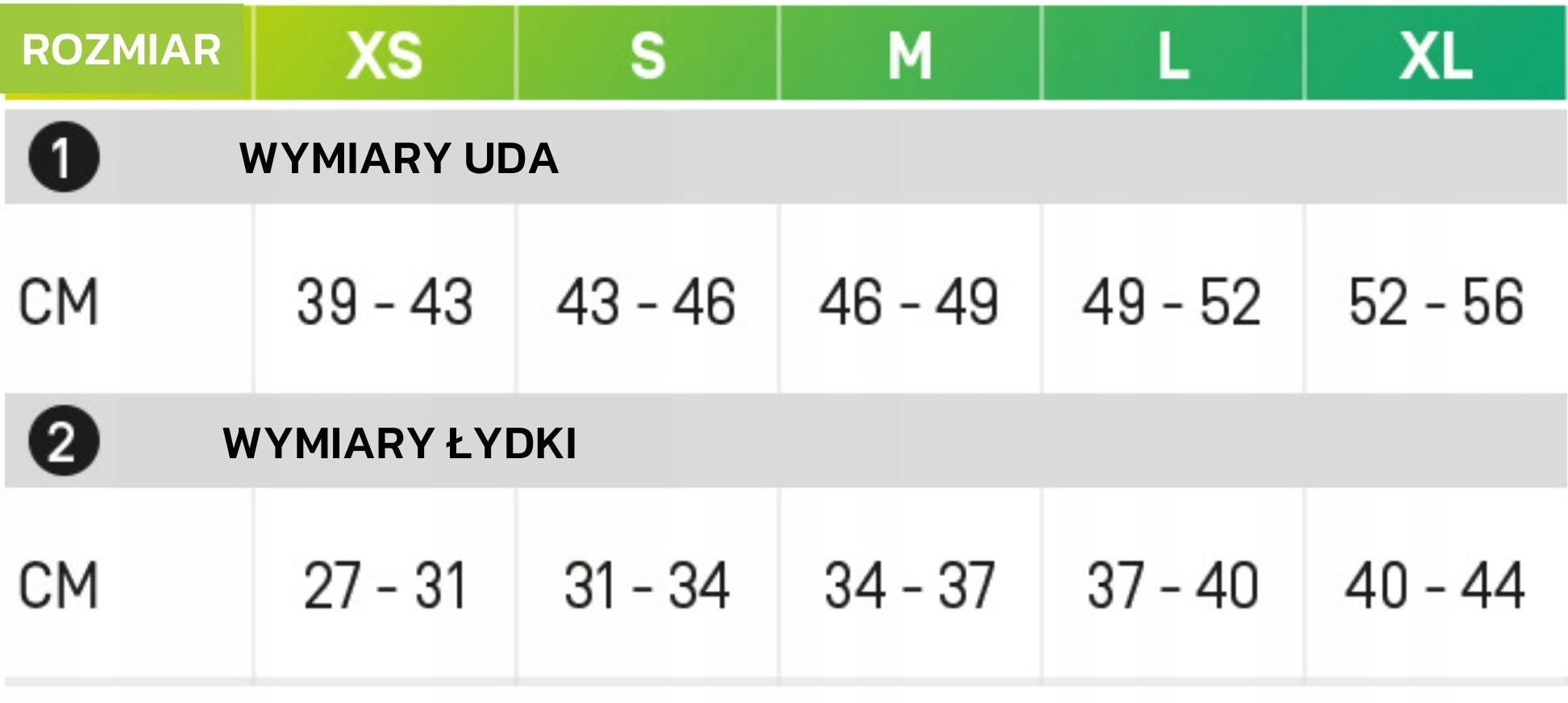 OPASKA KOMPRESYJNA NA KOLANO CEP MID SUPPORT r. S Kolor dominujący szary