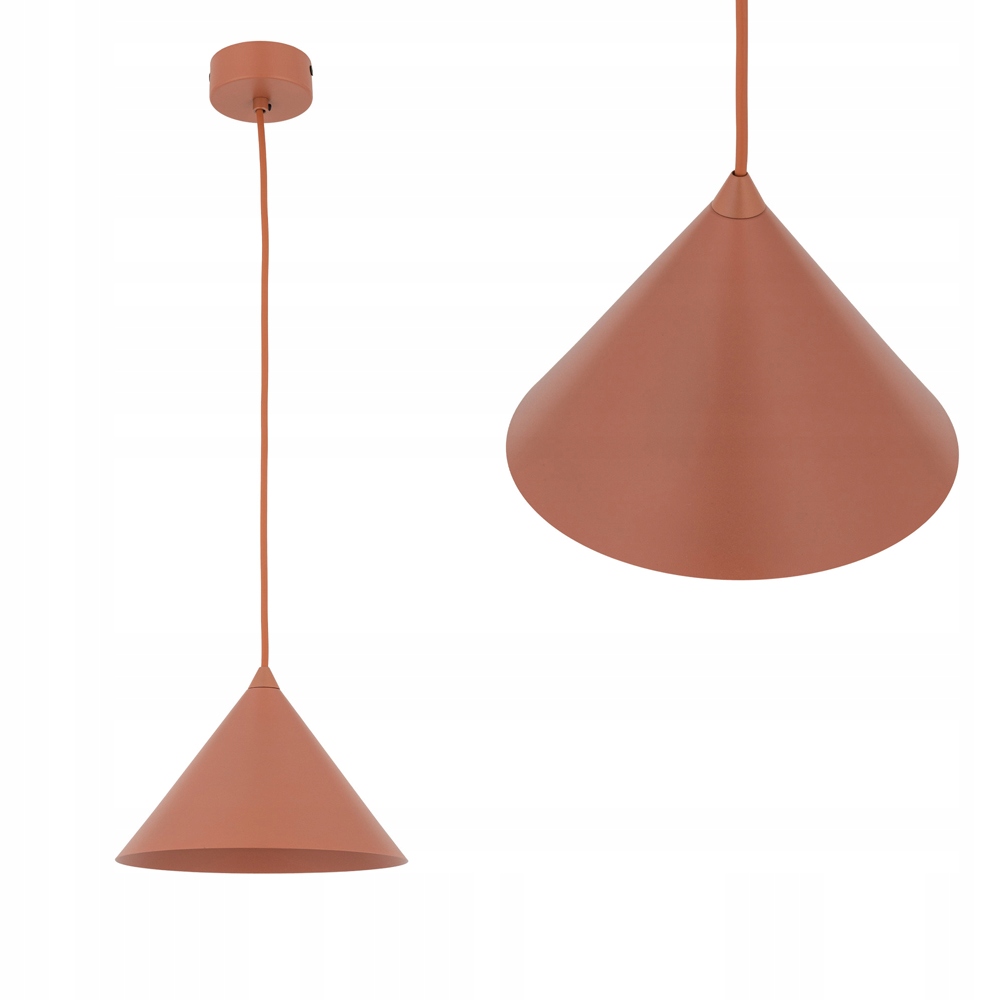 Závěsná lampa s kovovým stínidlem ve tvaru kužele Cono 10076 Tk Lighting