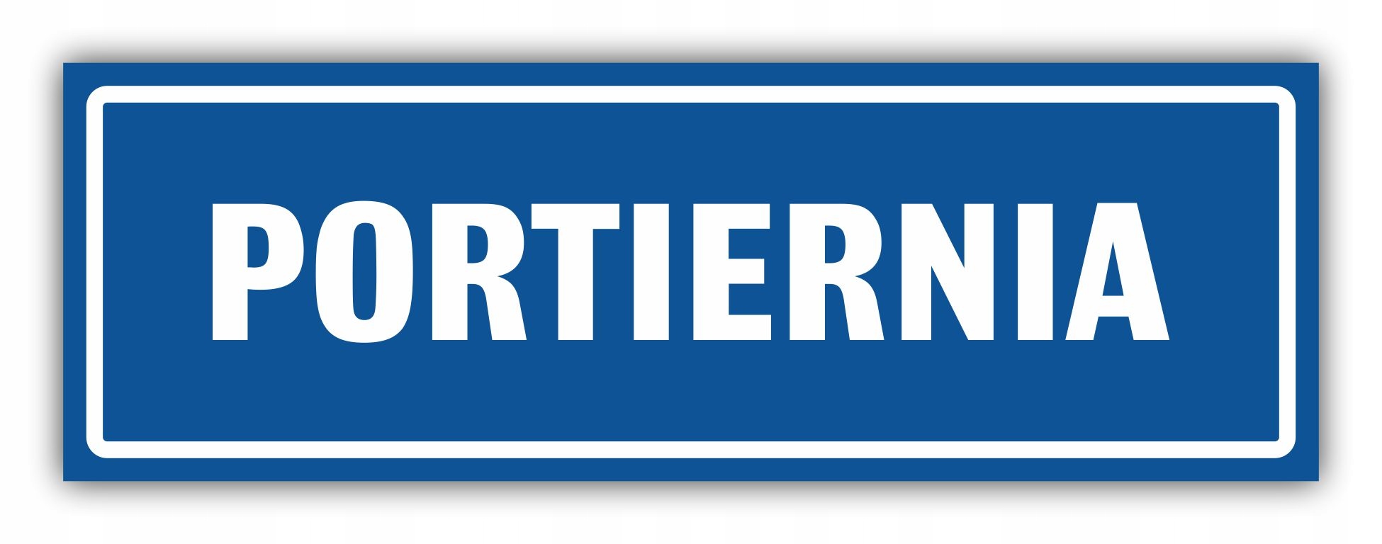 Tabliczka PORTIERNIA 30x10 cm UV