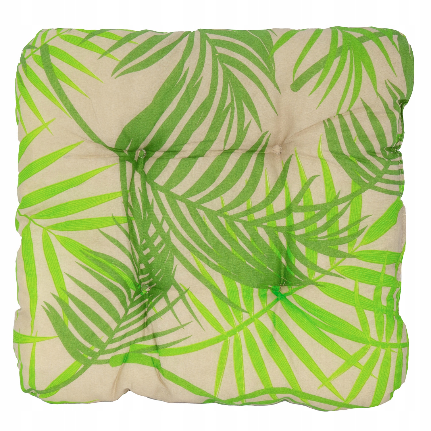 

Poduszka Na Krzesło Siedzisko 38x38x8 Liście Palmy