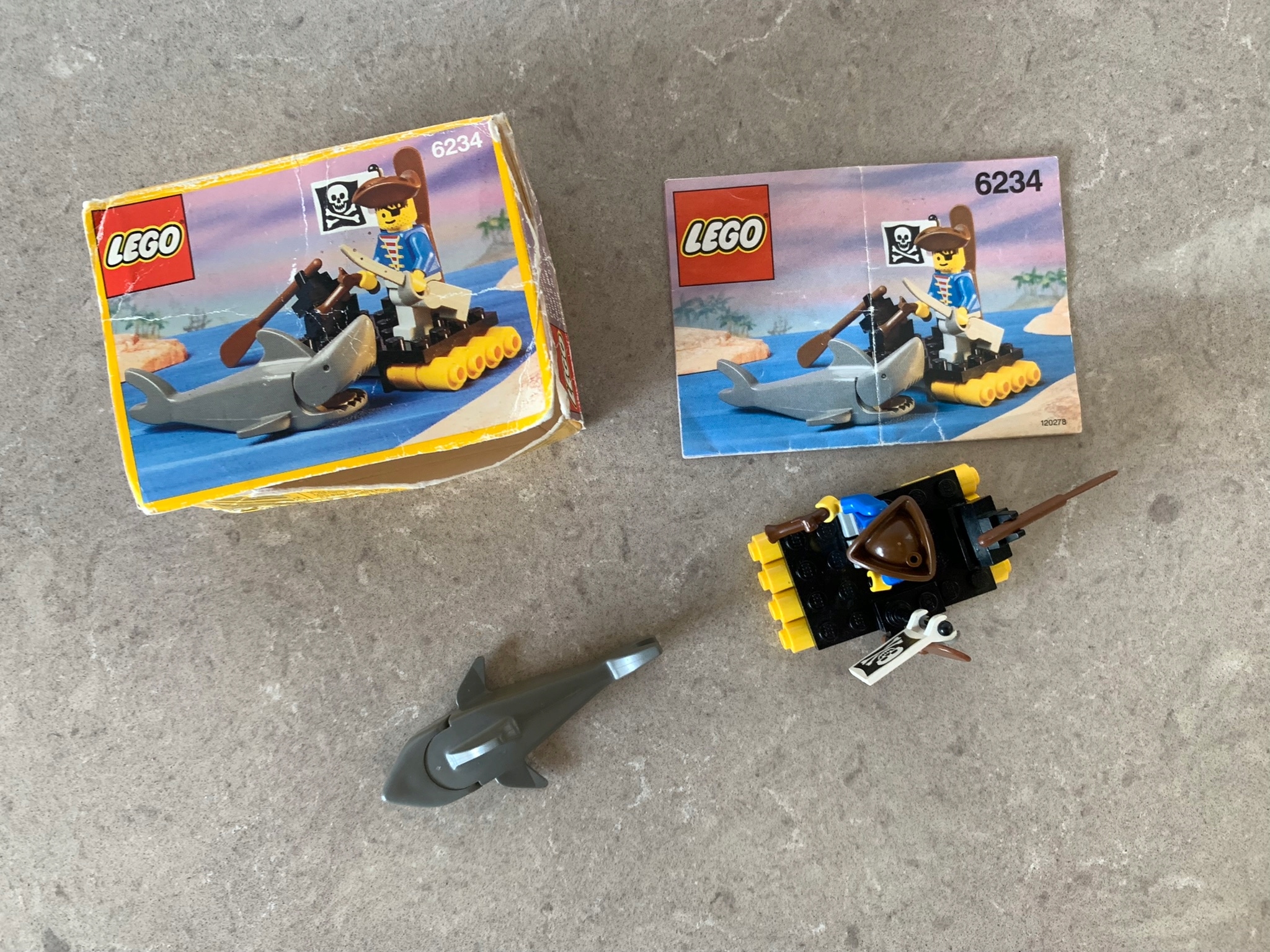 LEGO 6234 z pudełkiem i instrukcją