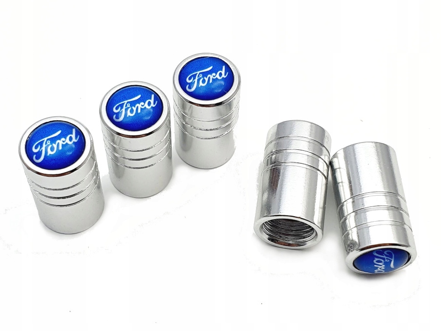 

Nakrętki na wentyle wentylki Ford srebrne tuning 5